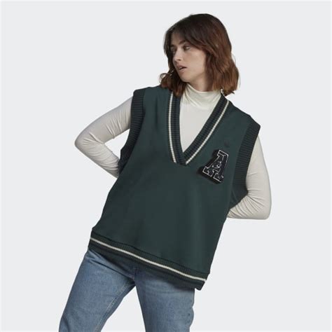 adidas originals groen zwart vest|Green Vest .